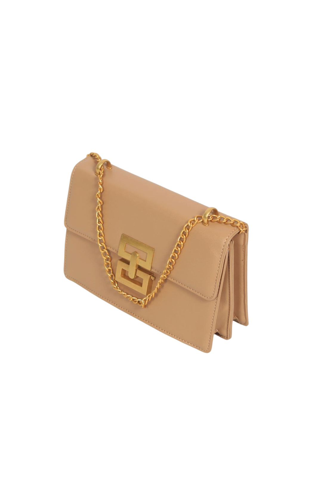 Golden Link Clutch and Handbag