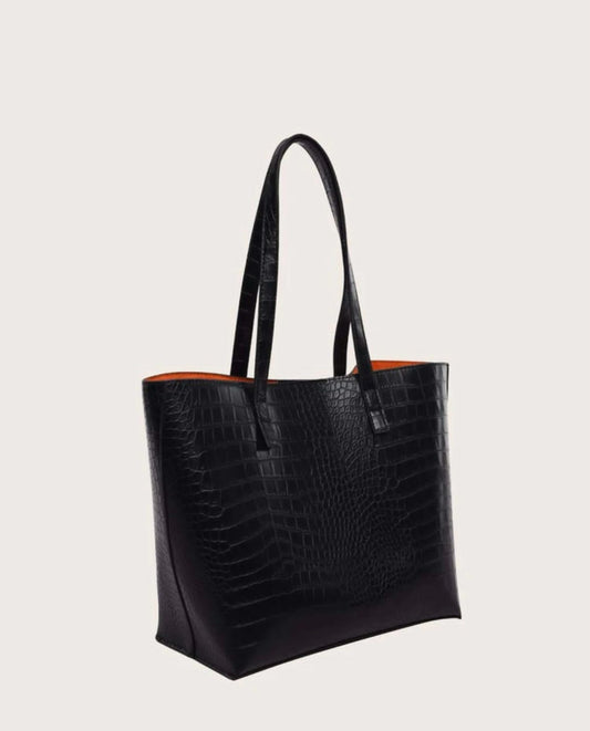 The Noir Luxe Tote